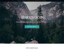 Tablet Screenshot of darkwoodcases.com